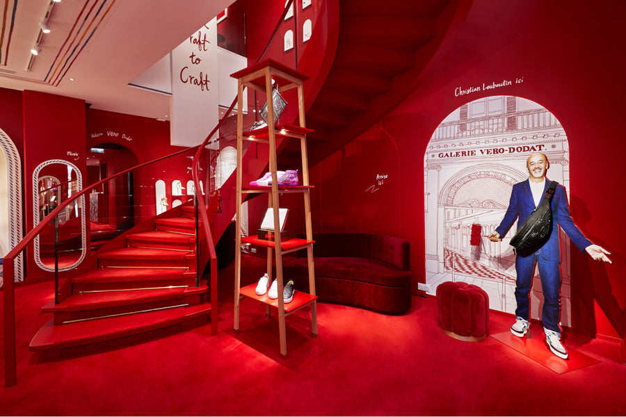 From draft to craft: Christian Louboutin unveils a new store on rue Saint-Honoré