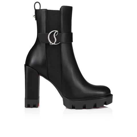 Christian Louboutin Cl Chelsea Lug Women Shoes | Color Black