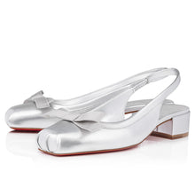 Load image into Gallery viewer, Christian Louboutin Mamaflirt Sling Women Shoes | Color Silver
