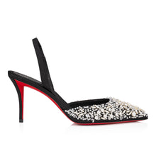 Load image into Gallery viewer, Christian Louboutin Queenissima Sling Women Shoes | Color Black
