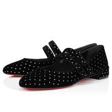 Load image into Gallery viewer, Christian Louboutin Sweet Jane Plum Strass Women Shoes | Color Black
