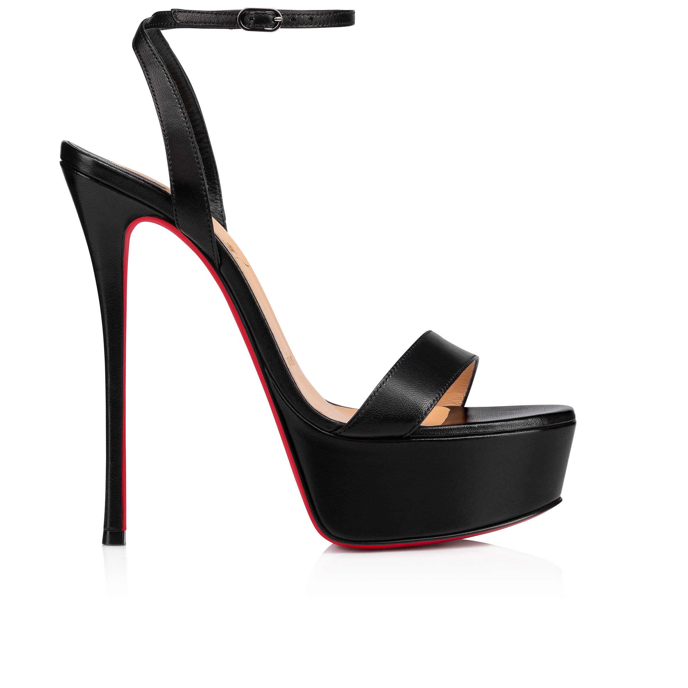 Christian Louboutin Loubi Queen Alta Women Shoes | Color Black