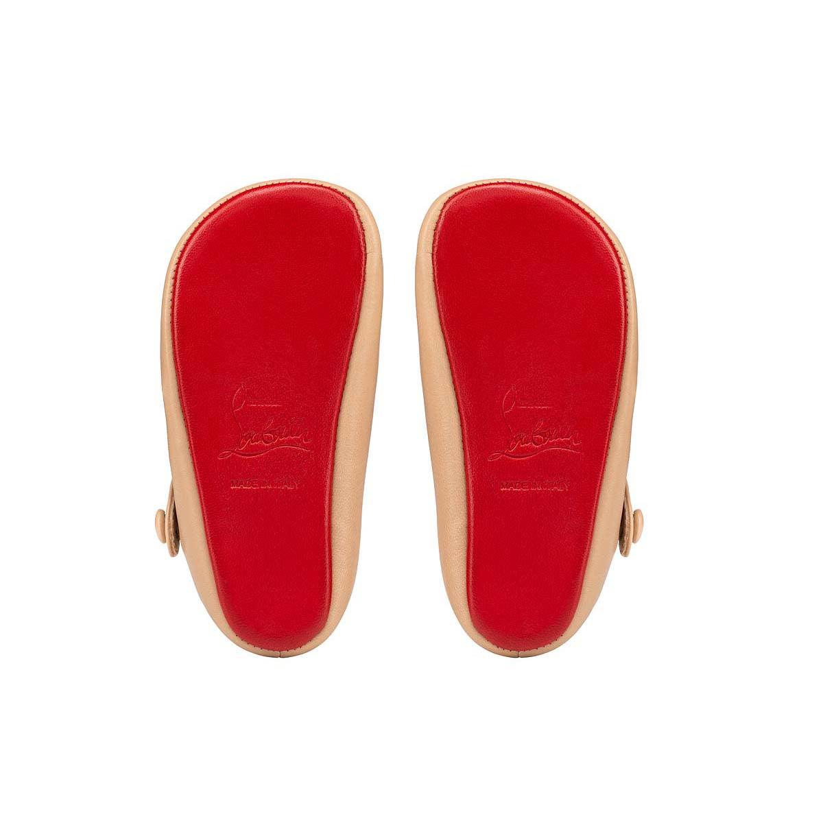 Christian Louboutin Baby Love Chick Kids Unisex Shoes | Color Nude