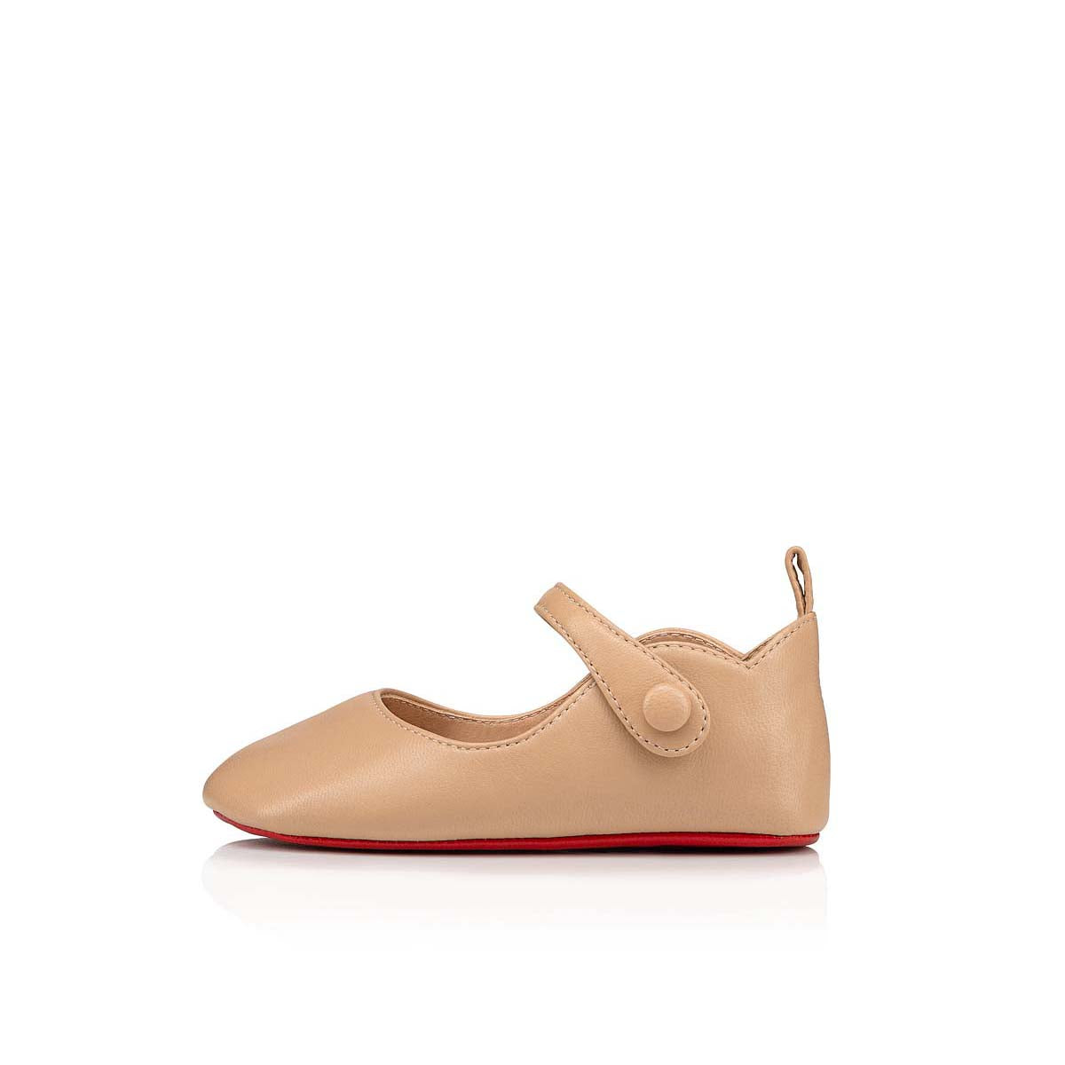 Christian Louboutin Baby Love Chick Kids Unisex Shoes | Color Nude