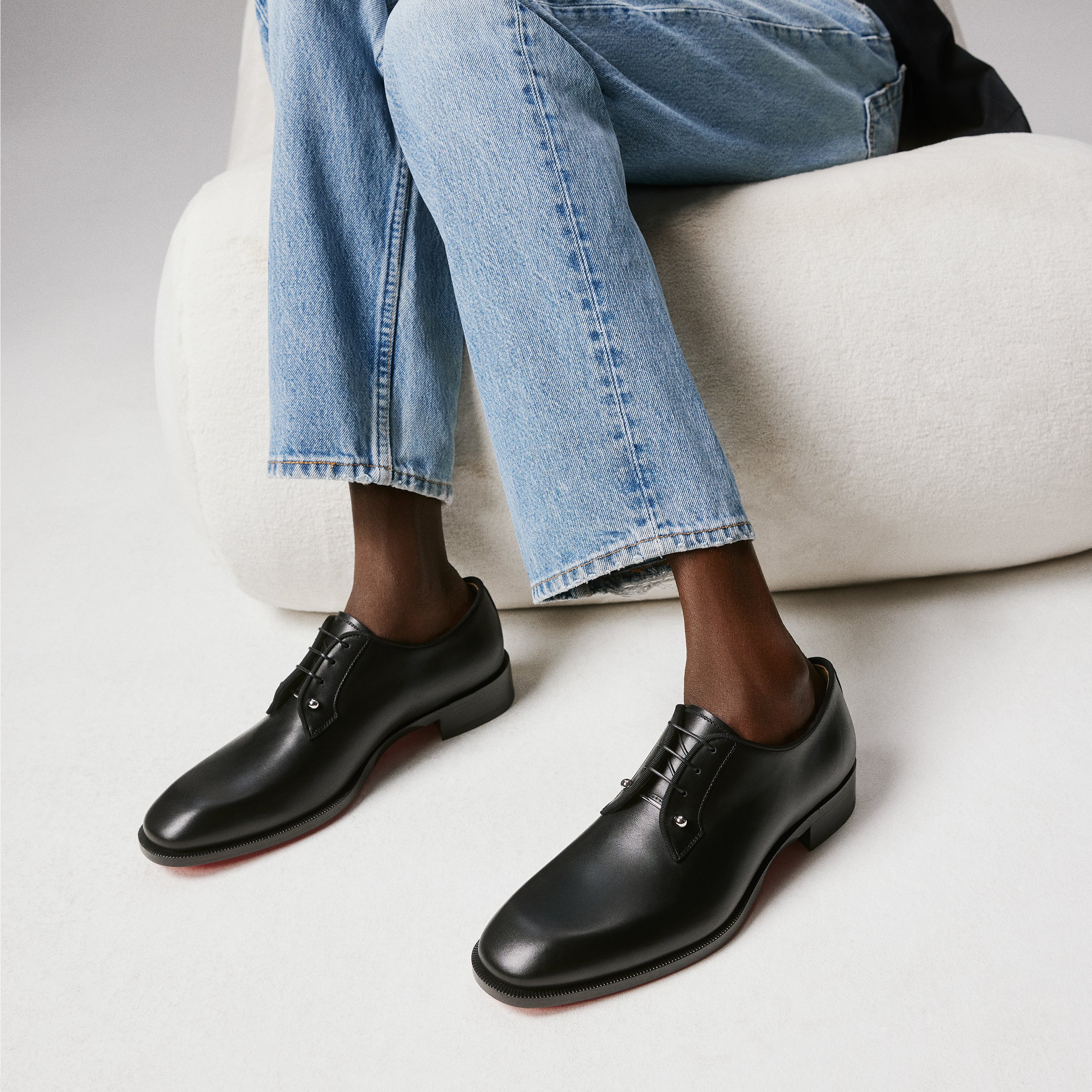Christian Louboutin Chambeliss Men Shoes | Color Red