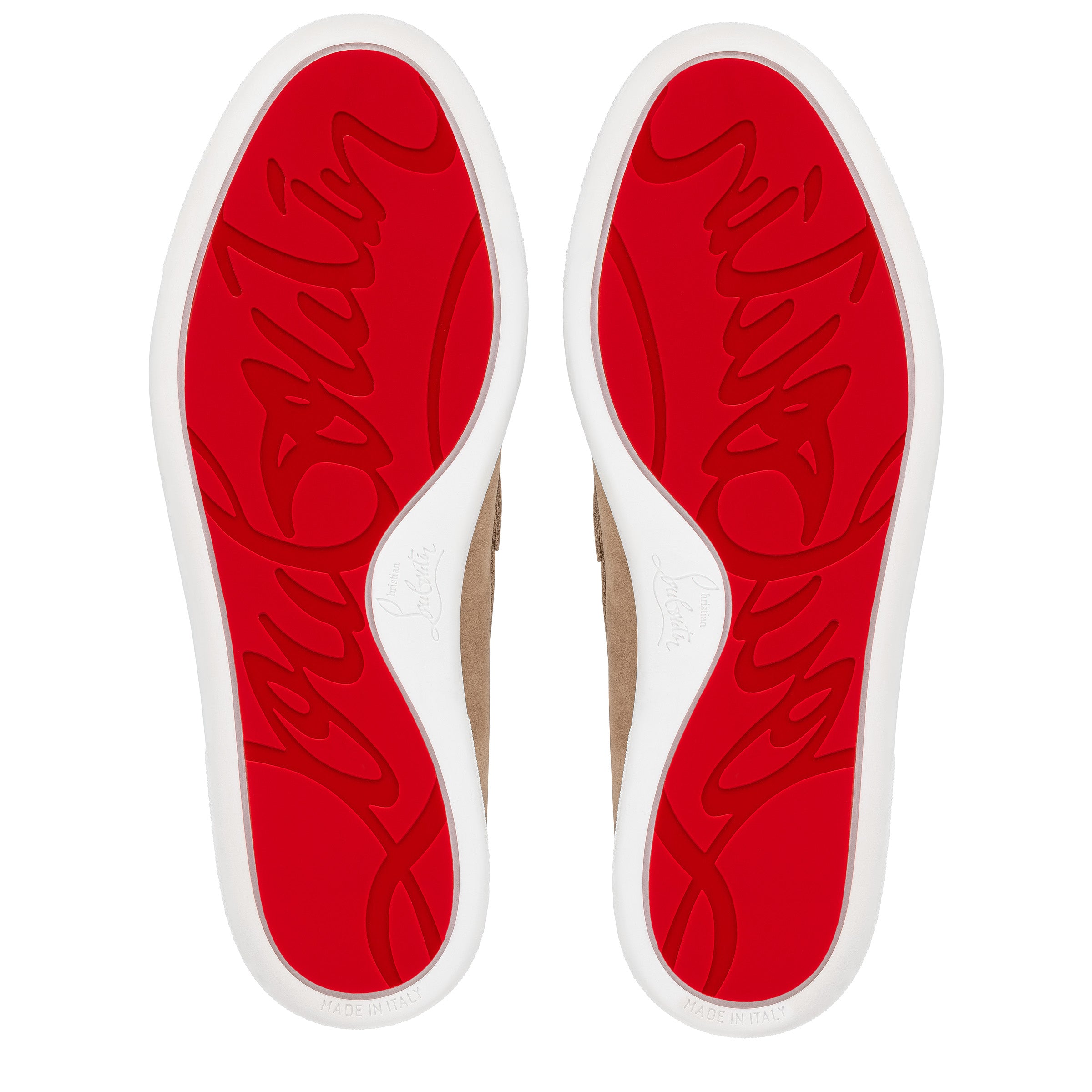 Christian Louboutin Chambeliboat Men Shoes | Color Beige