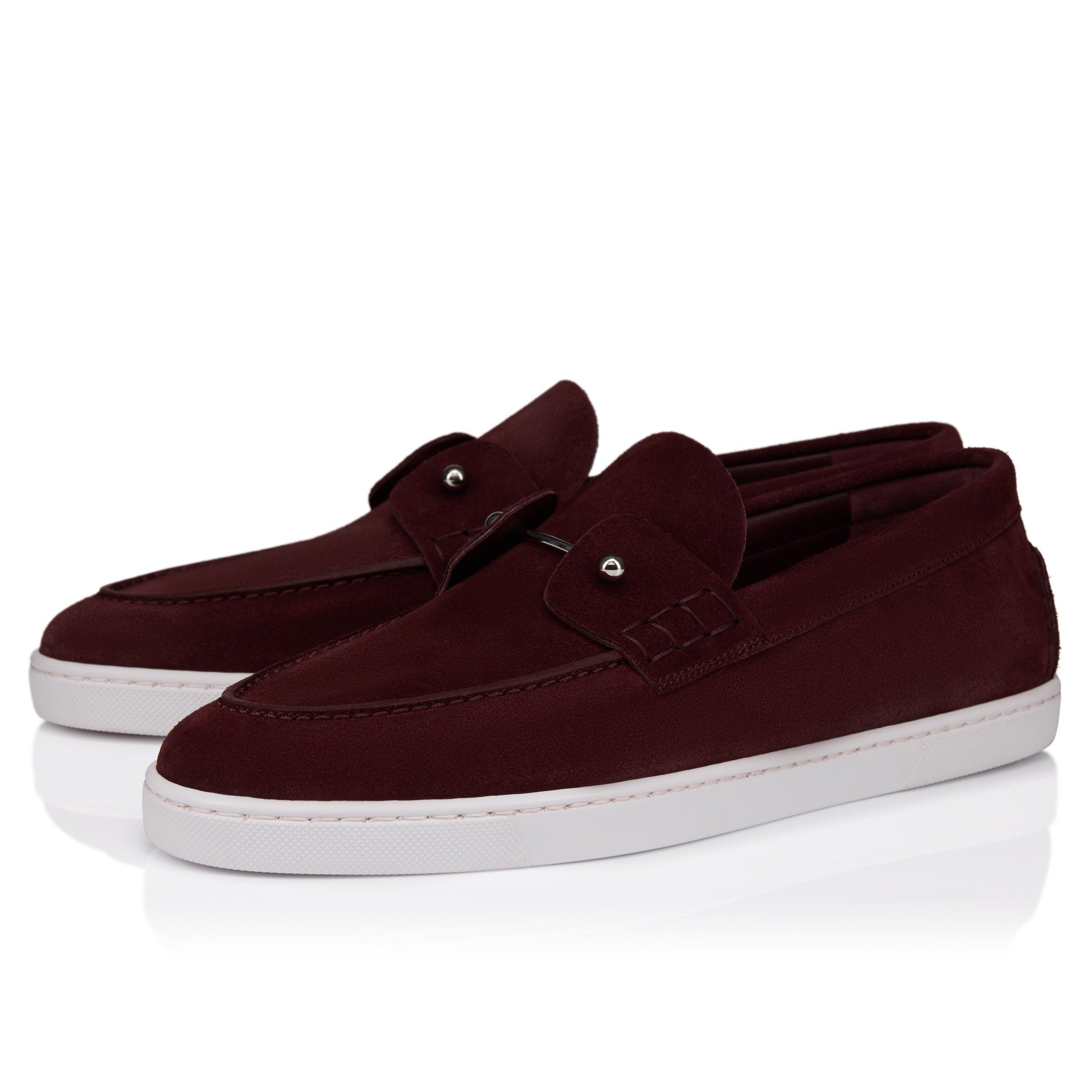 Christian Louboutin Chambeliboat Men Shoes | Color Purple