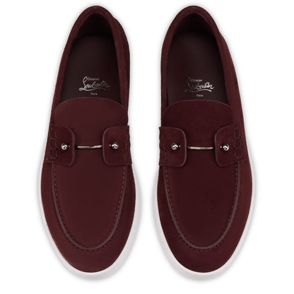Christian Louboutin Chambeliboat Men Shoes | Color Purple