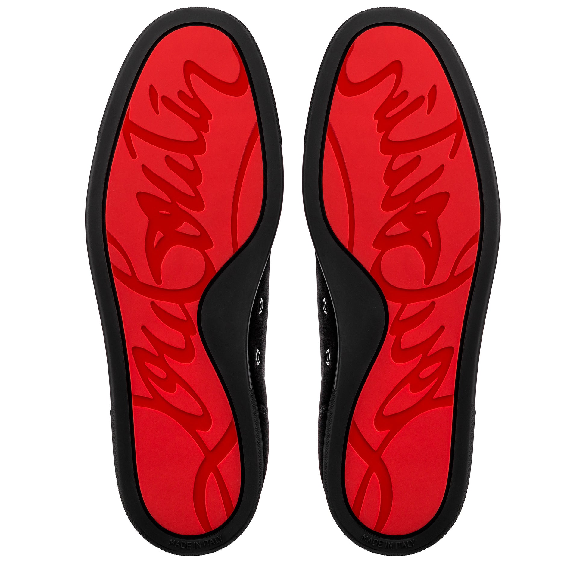 Christian Louboutin Louis Junior Spikes Men Shoes | Color Black