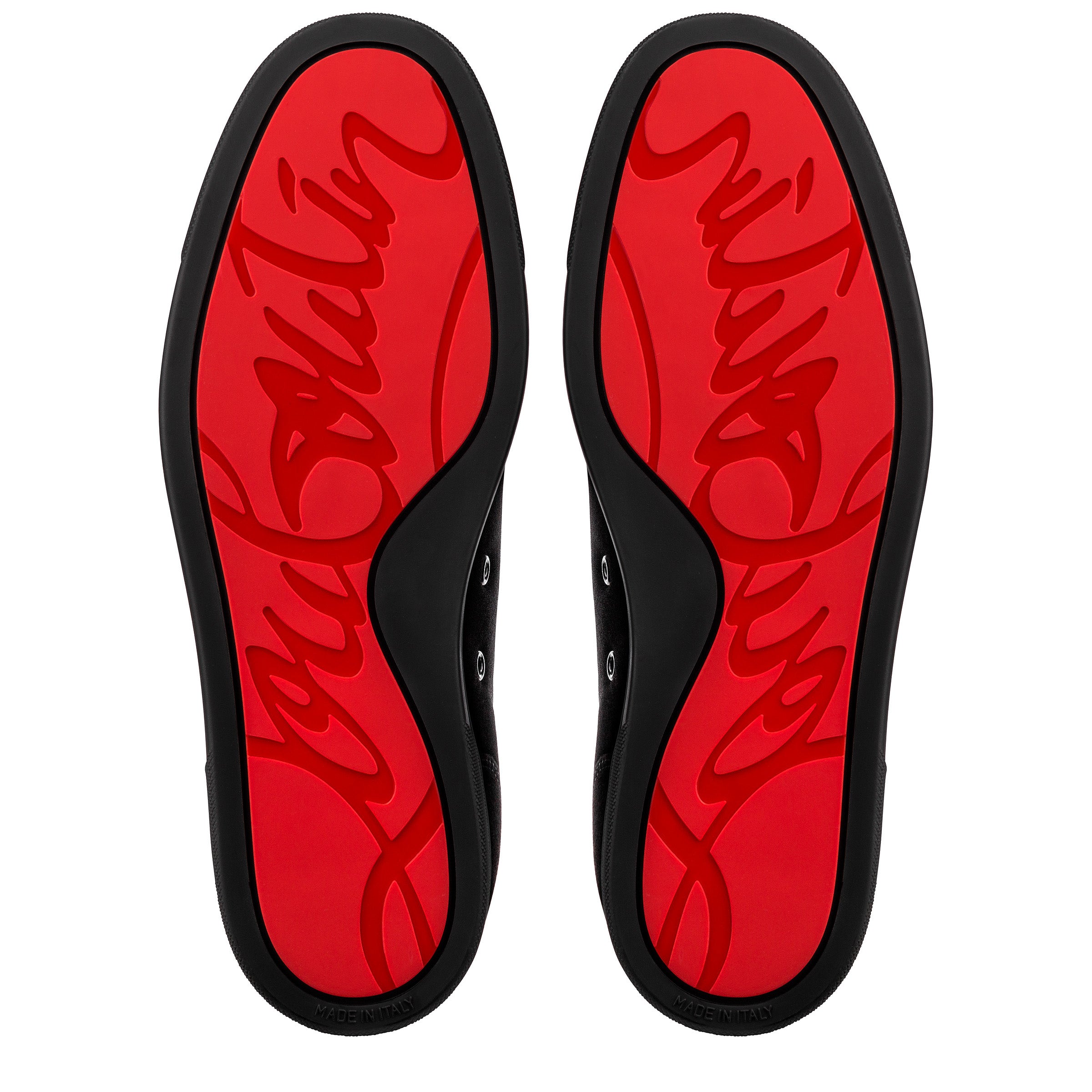 Christian Louboutin Louis Junior Spikes Men Shoes | Color Black