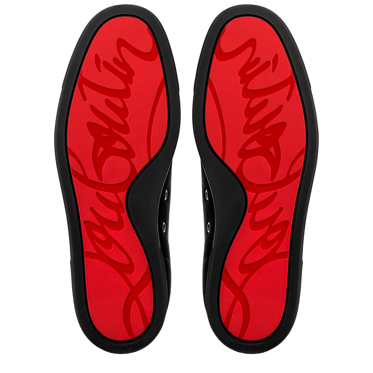 Christian Louboutin Louis Junior Spikes Men Shoes | Color Black