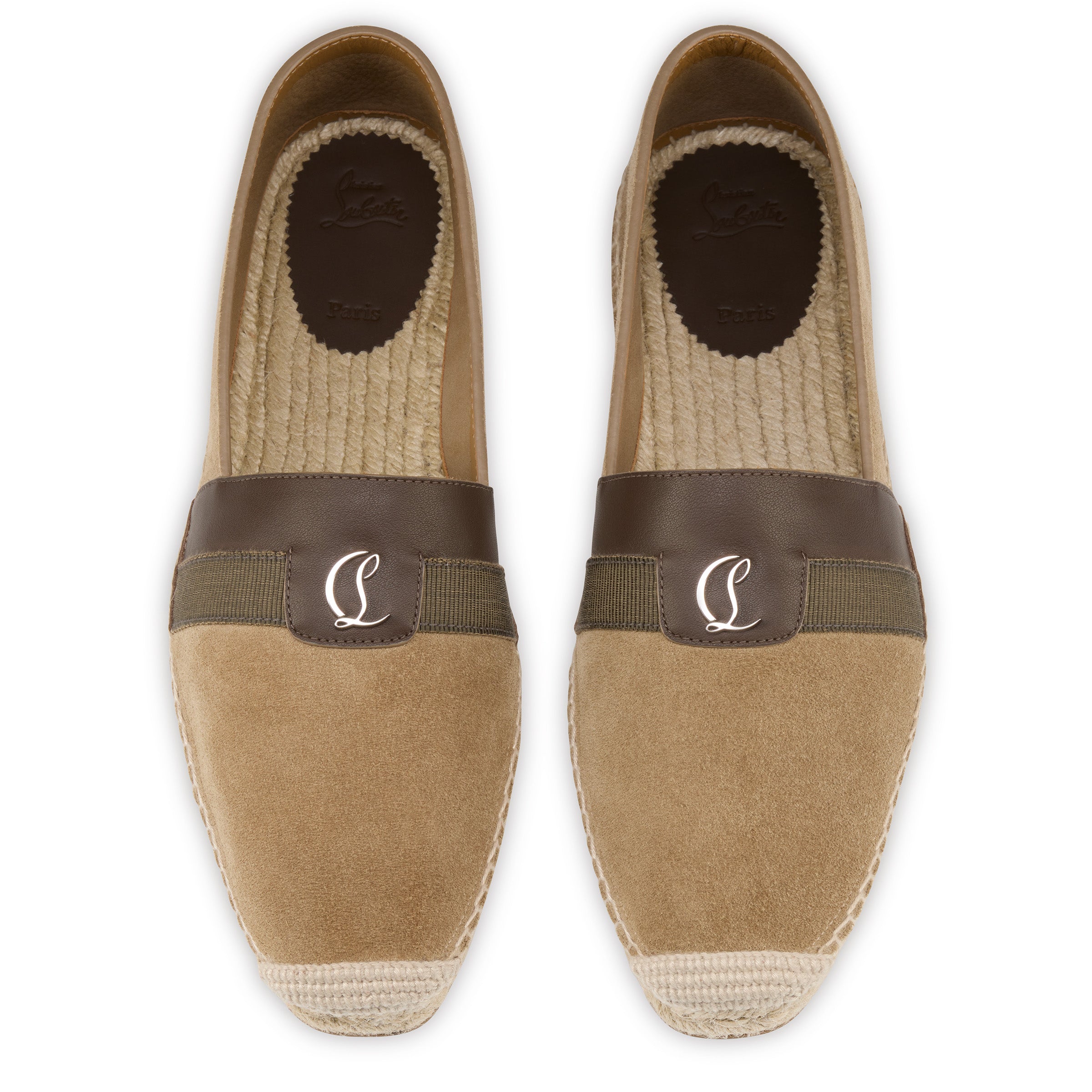 Christian Louboutin Alfarica Men Shoes | Color Beige