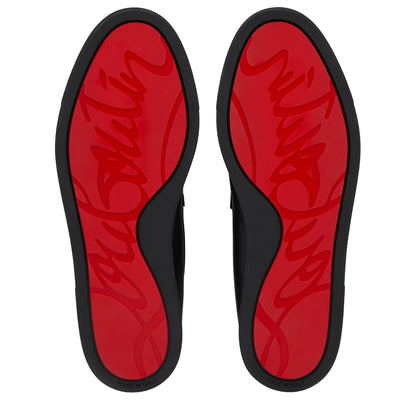 Christian Louboutin Chambeliboat Men Shoes | Color Black