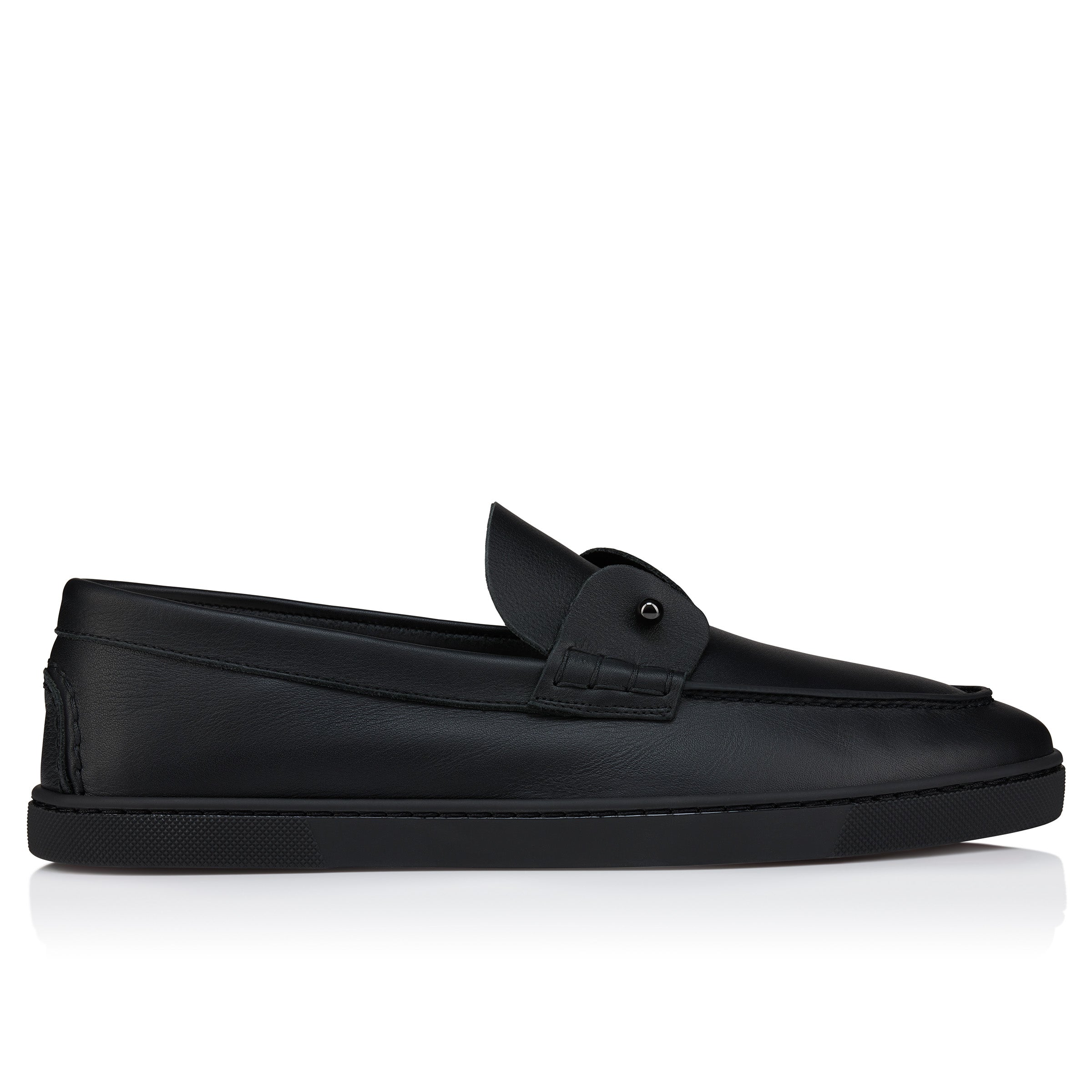 Christian Louboutin Chambeliboat Men Shoes | Color Black