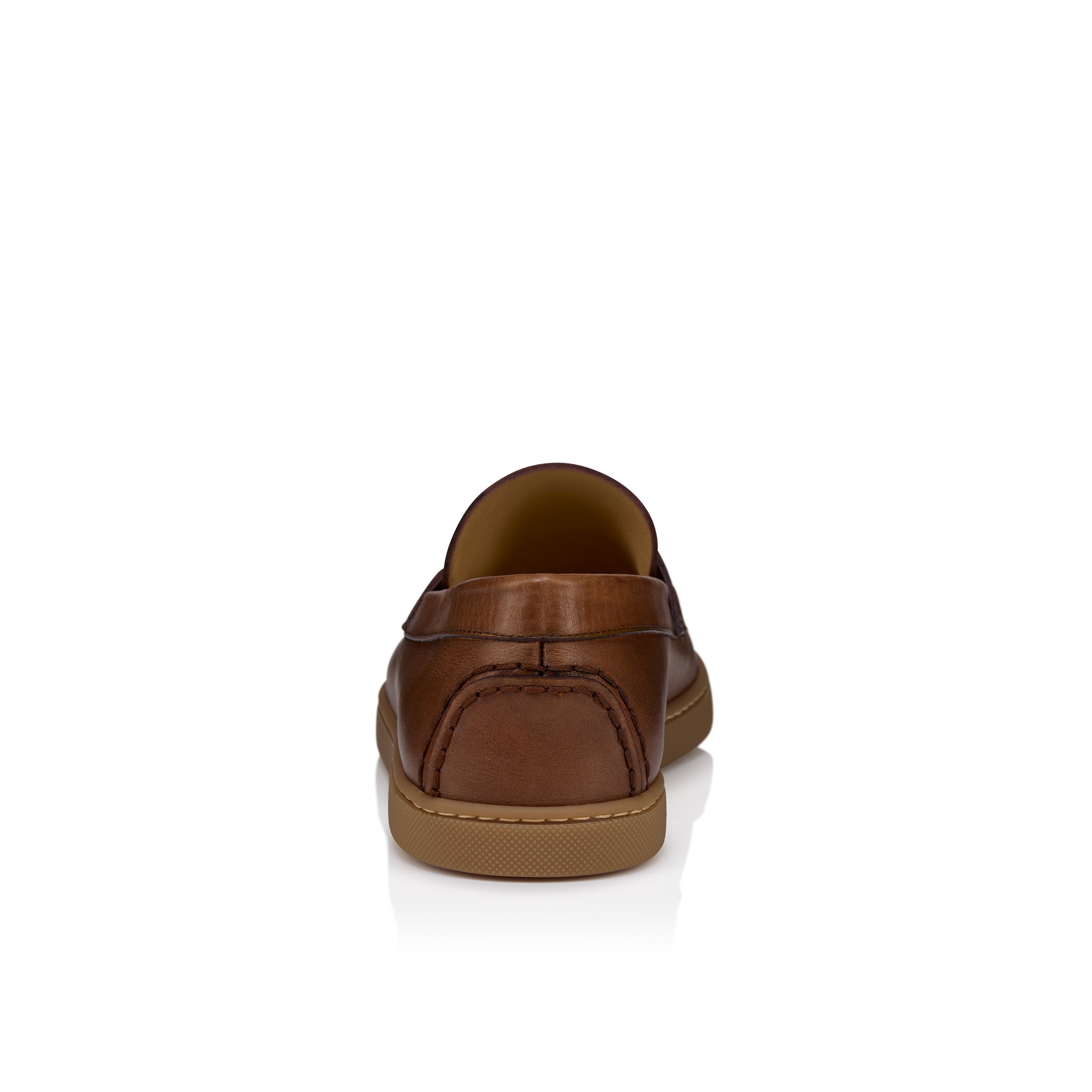 Christian Louboutin Chambeliboat Men Shoes | Color Brown New