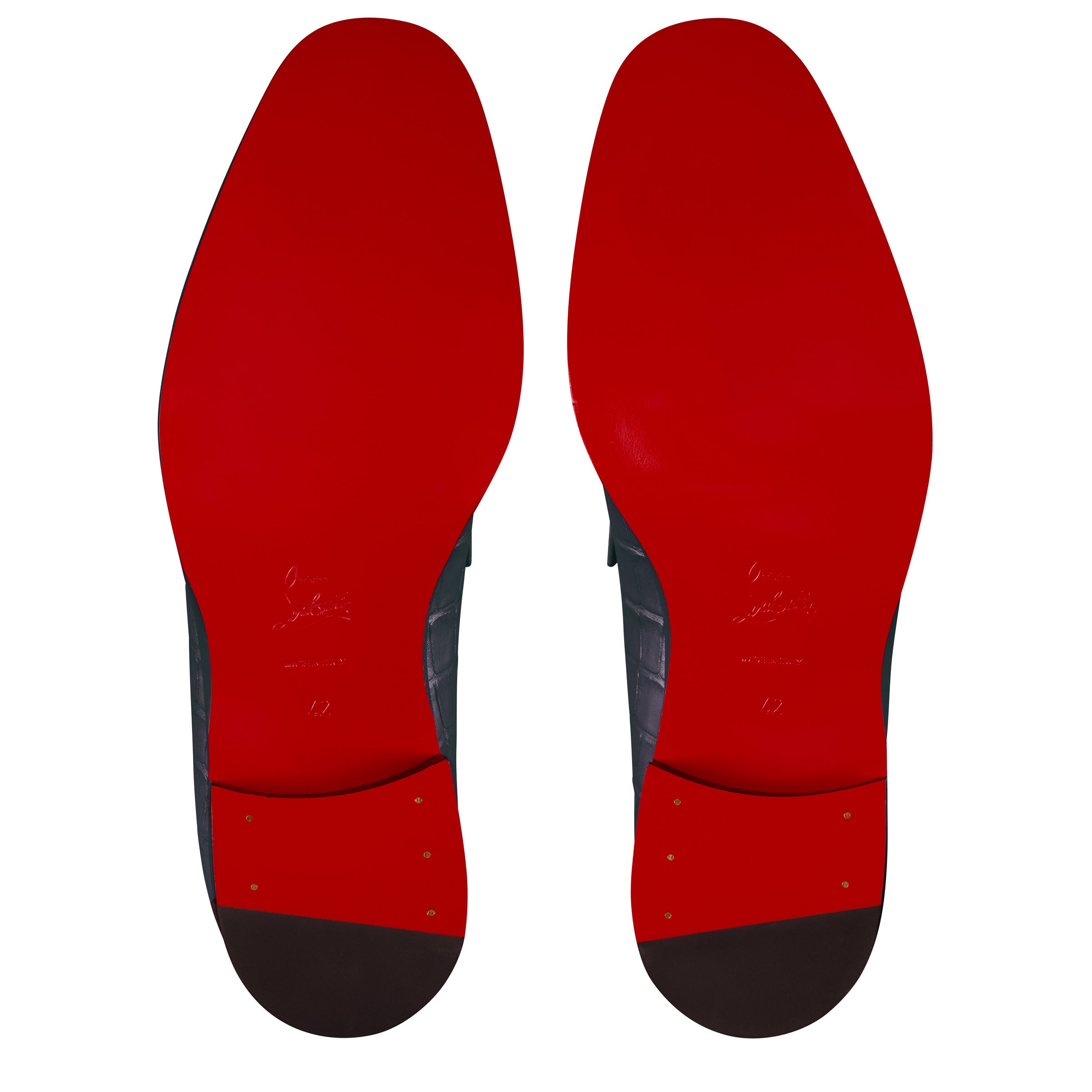 Christian Louboutin Chambelimoc Men Shoes | Color Grey
