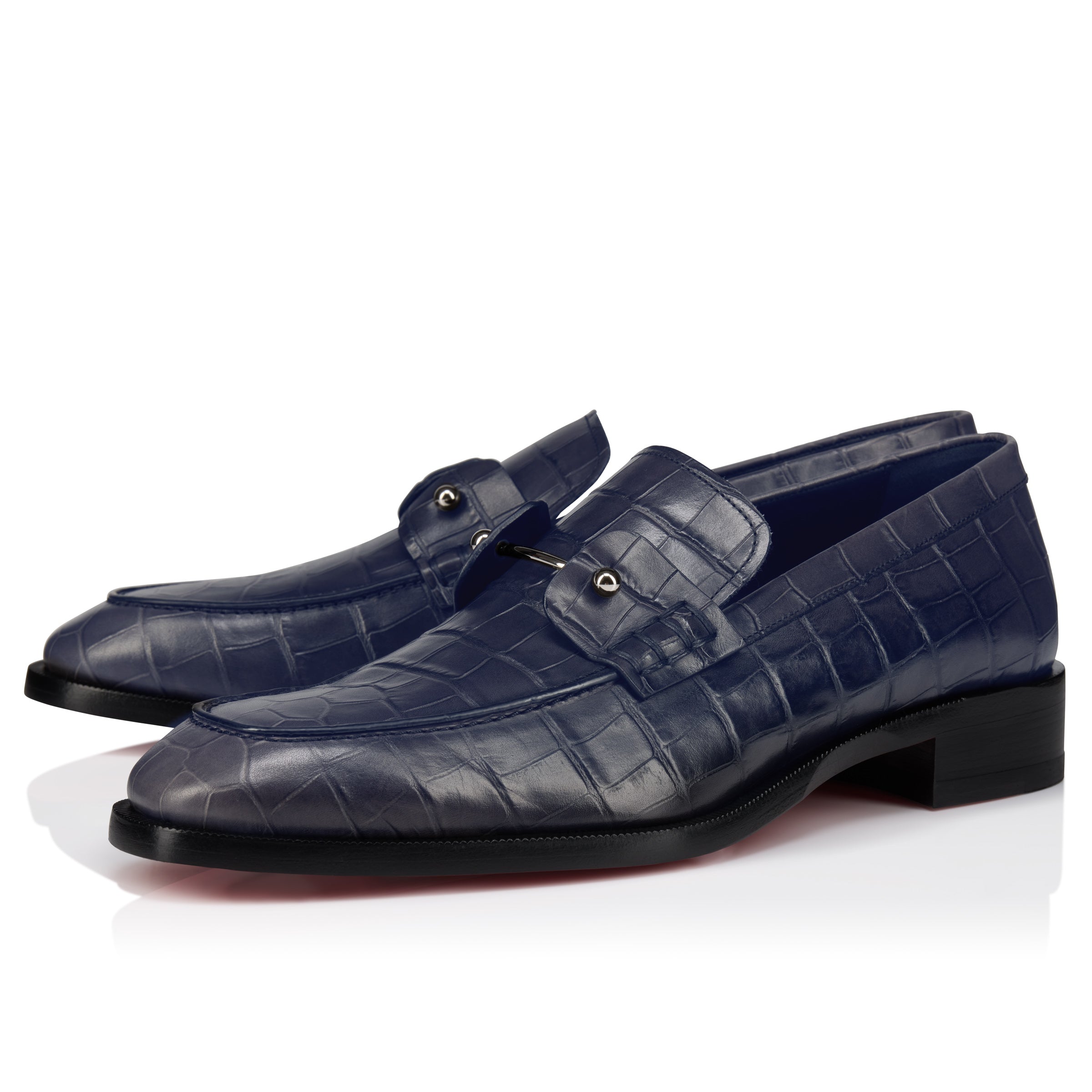 Christian Louboutin Chambelimoc Men Shoes | Color Grey