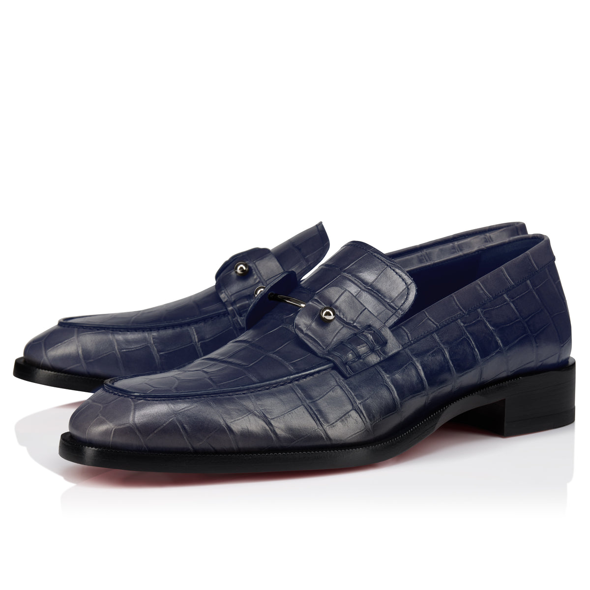 Christian Louboutin Chambelimoc Men Shoes | Color Grey