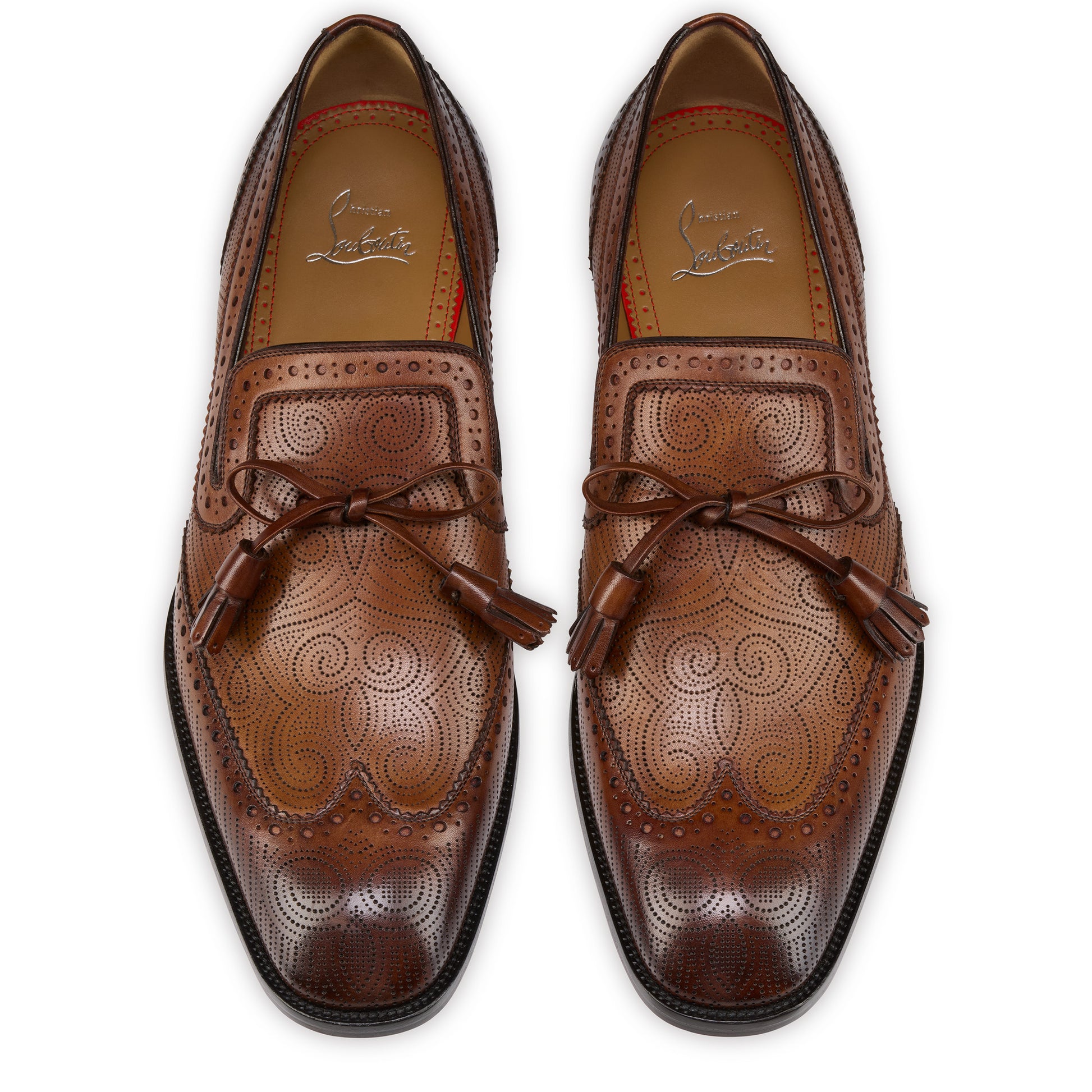 Christian Louboutin Grave Moc Men Shoes | Color Brown New