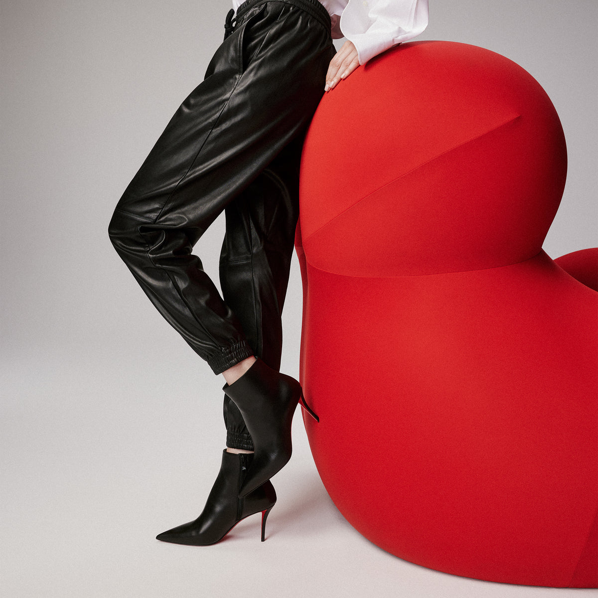 Christian Louboutin Miss Z Booty Women Shoes | Color Black
