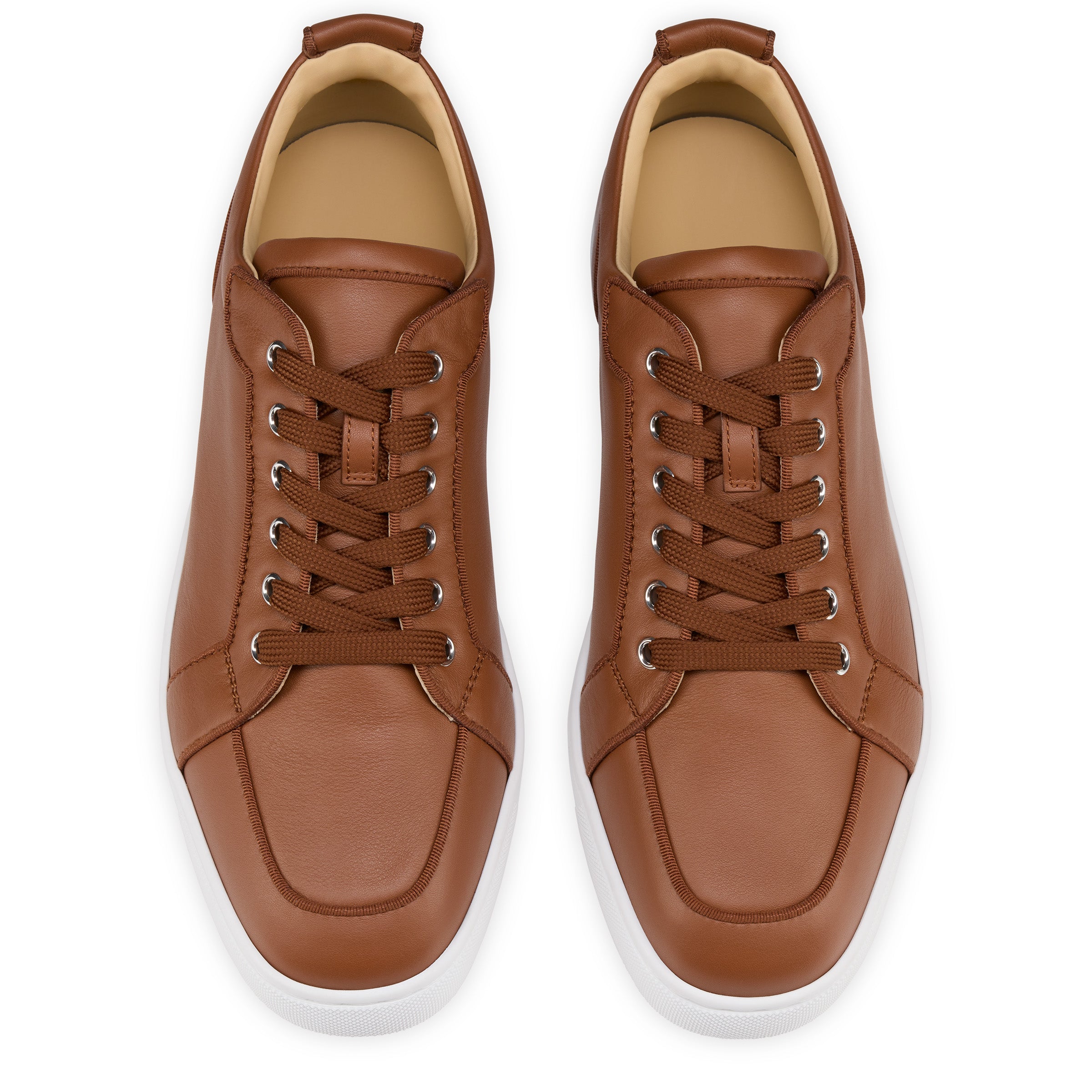 Christian Louboutin Rantulow Orlato Men Shoes | Color Brown New