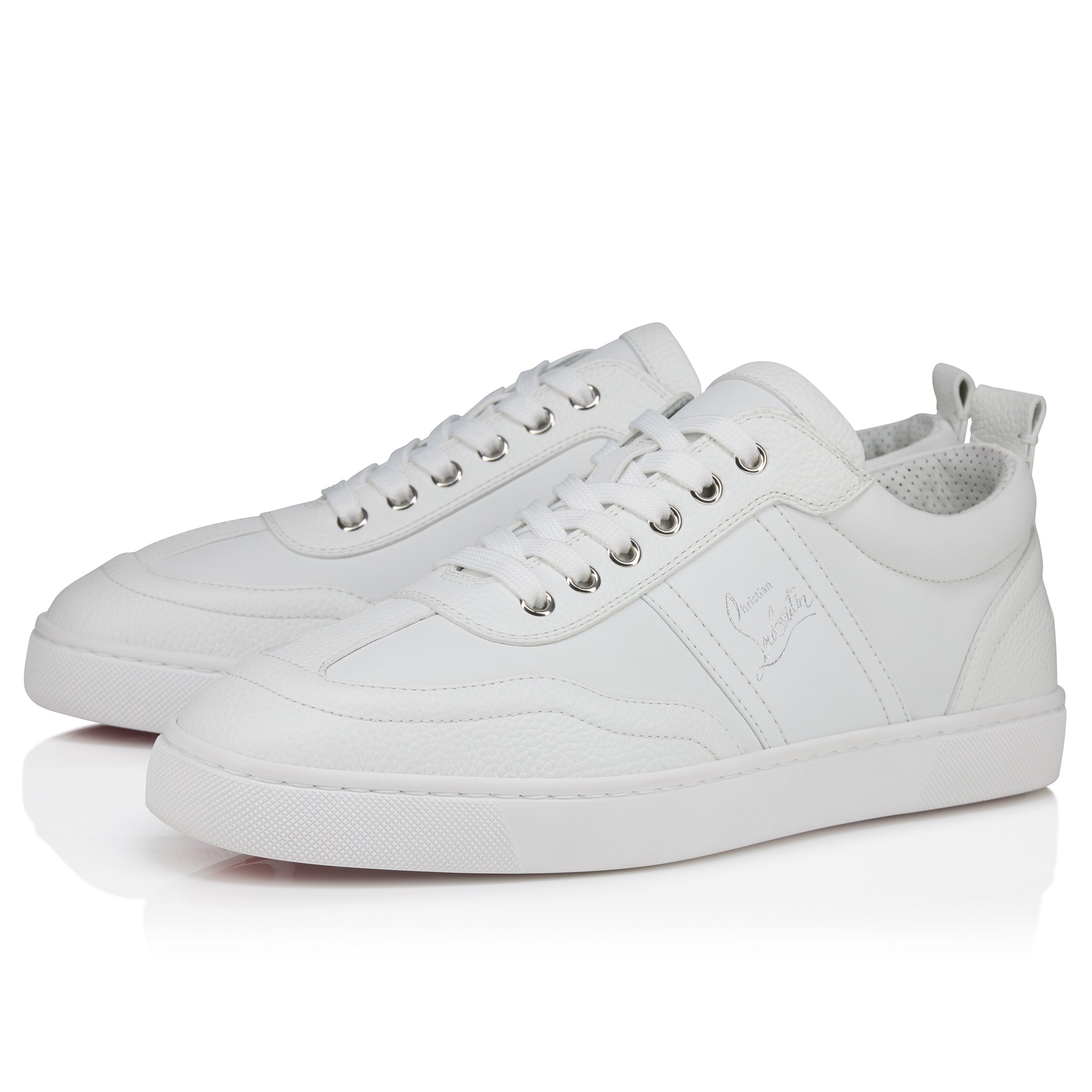 Christian Louboutin Retero Men Shoes | Color White