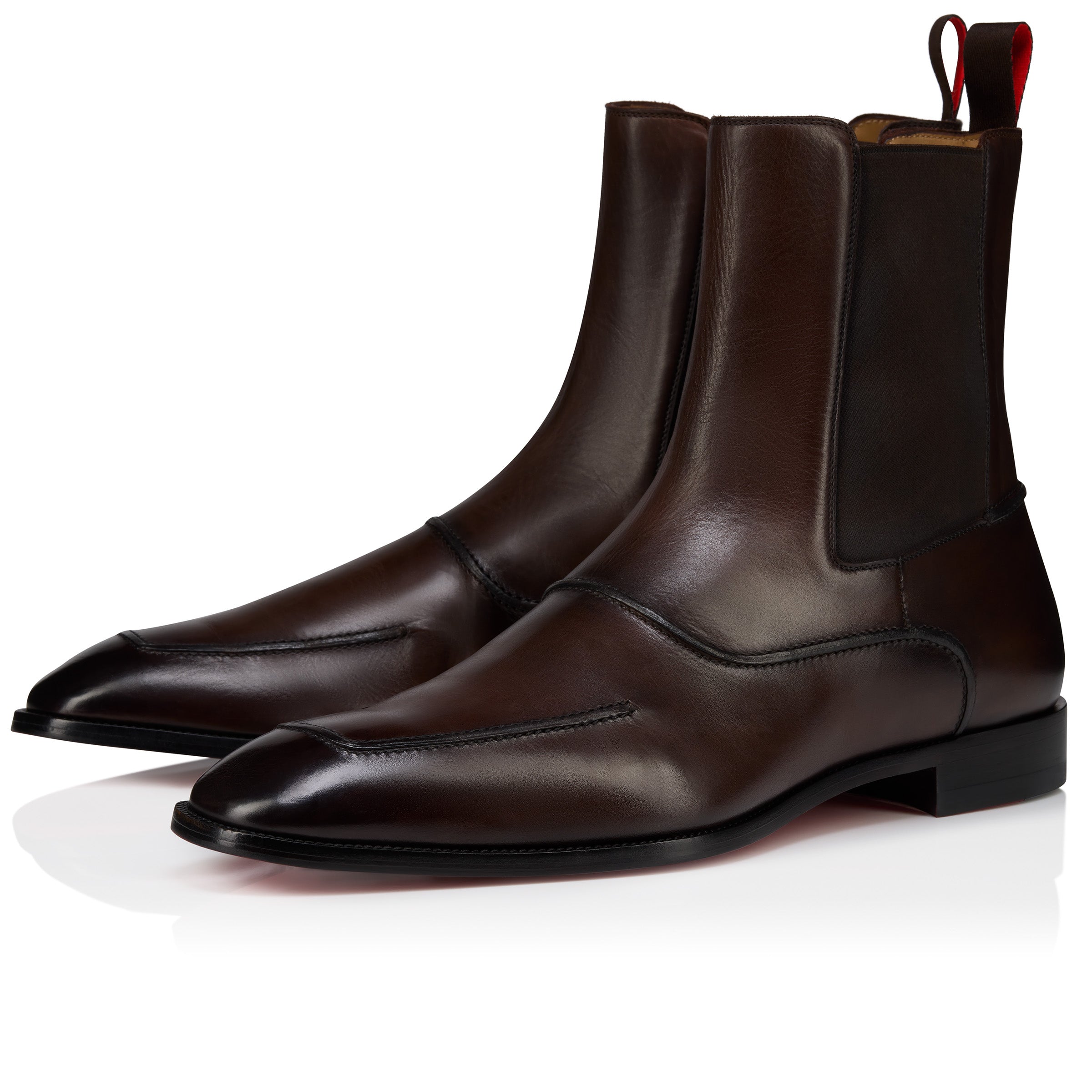 Christian Louboutin Serchelsea Men Shoes | Color Brown New