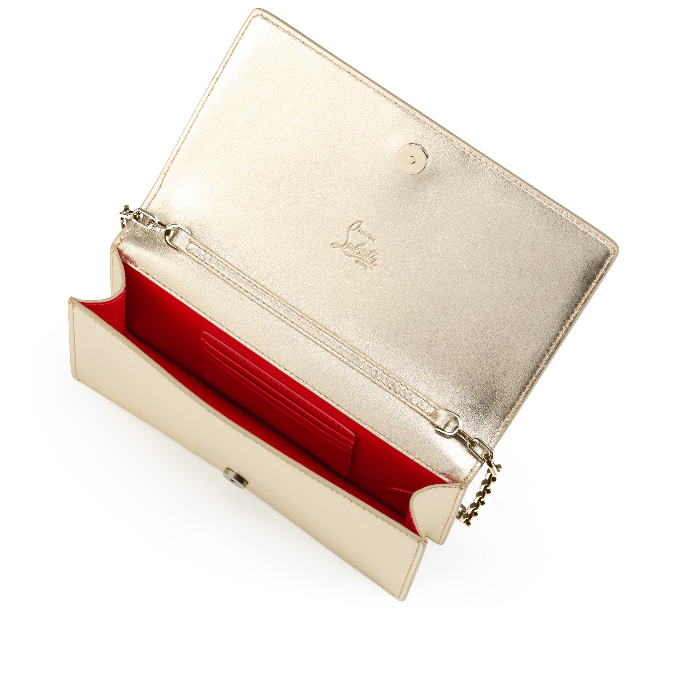 Christian Louboutin Bettina Women Bags | Color Gold