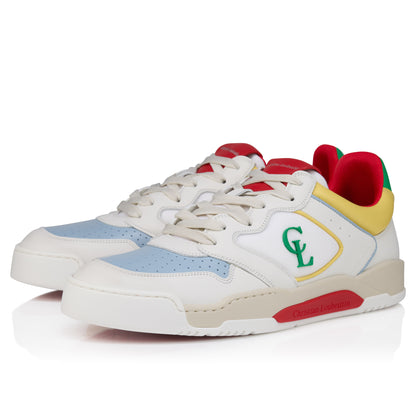 Christian Louboutin Bsktball 1 Retro Men Shoes | Color White