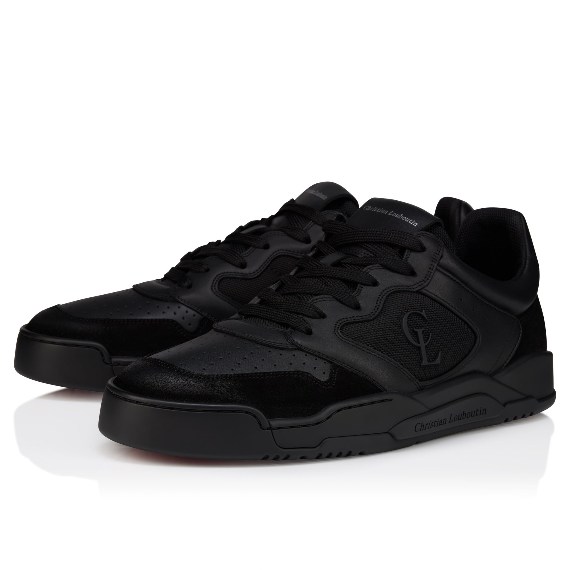 Christian Louboutin Bsktball 1 Retro Men Shoes | Color Black