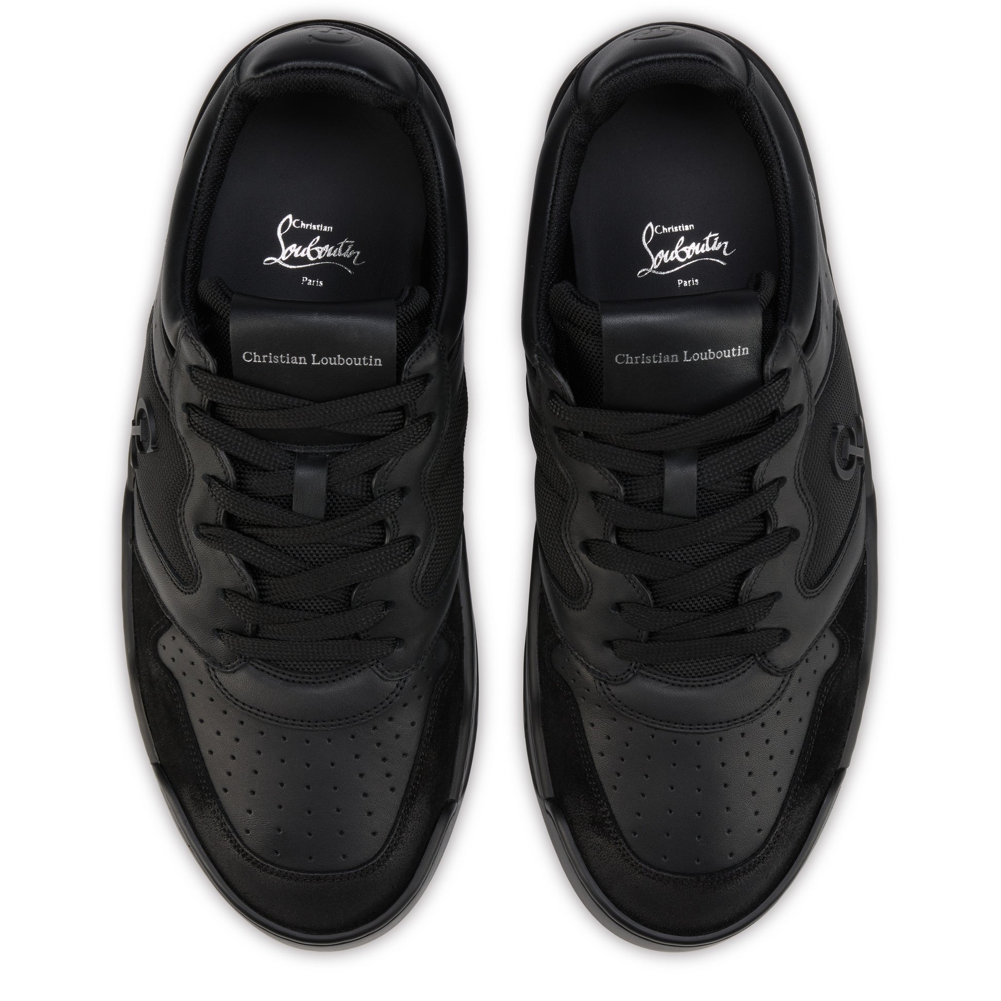 Christian Louboutin Bsktball 1 Retro Men Shoes | Color Black