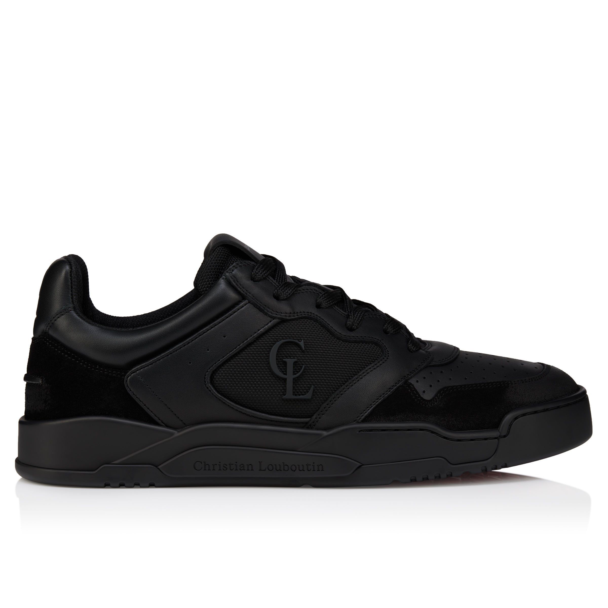 Christian Louboutin Bsktball 1 Retro Men Shoes | Color Black