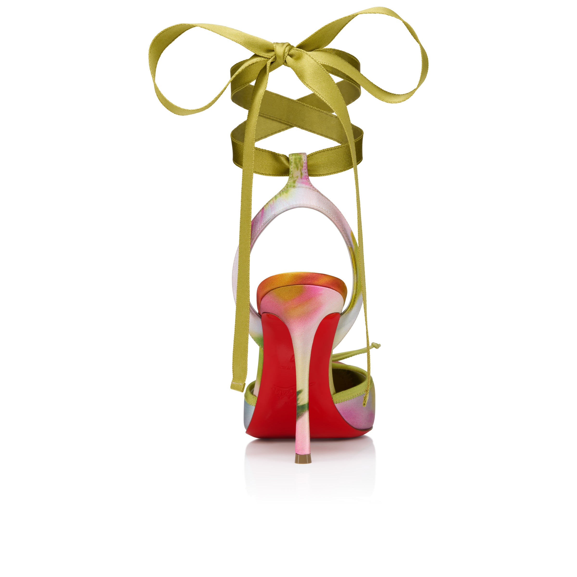 Christian Louboutin Cassia Lace Up Women Shoes | Color Multicolor