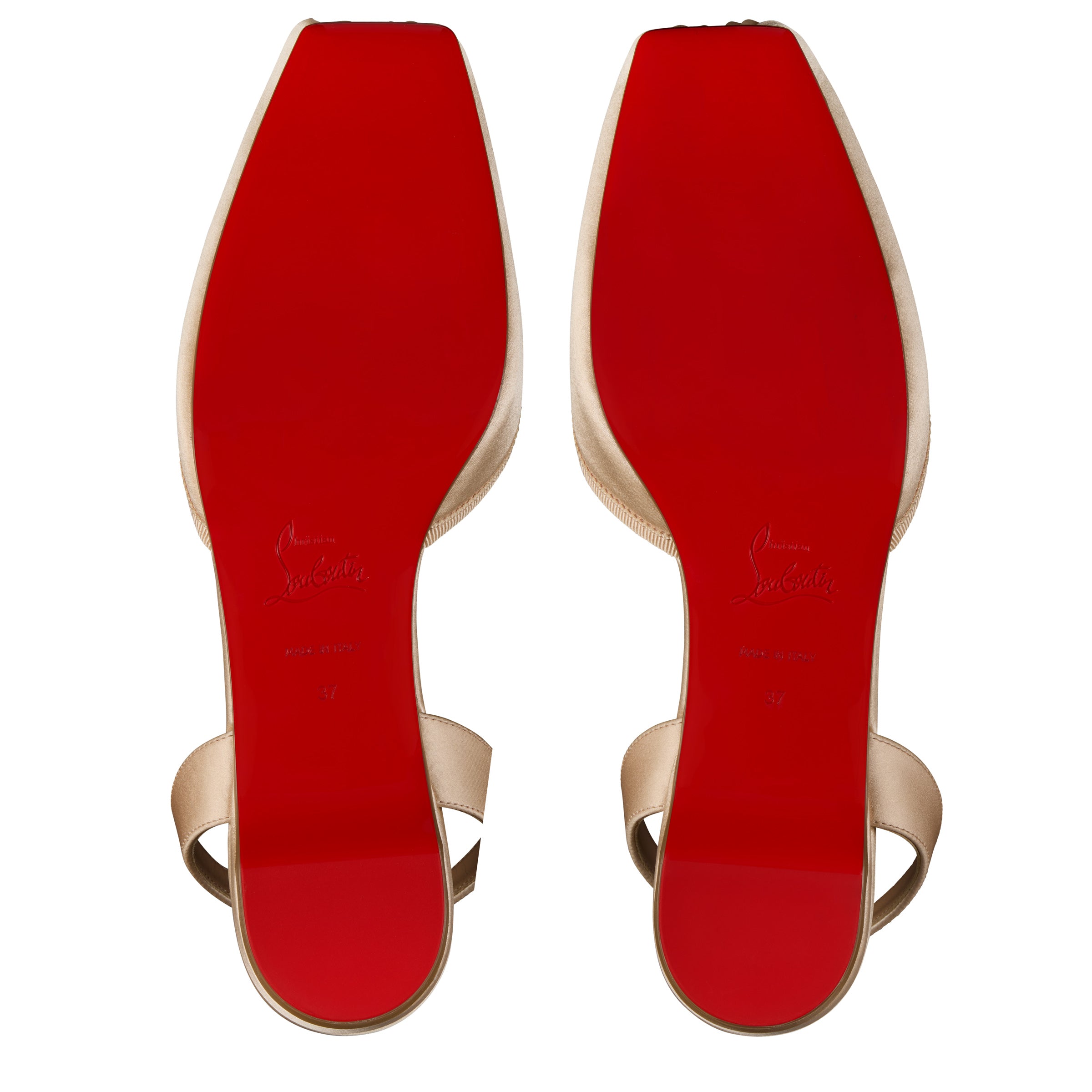 Christian Louboutin Cassia Lace Up Women Shoes | Color Nude