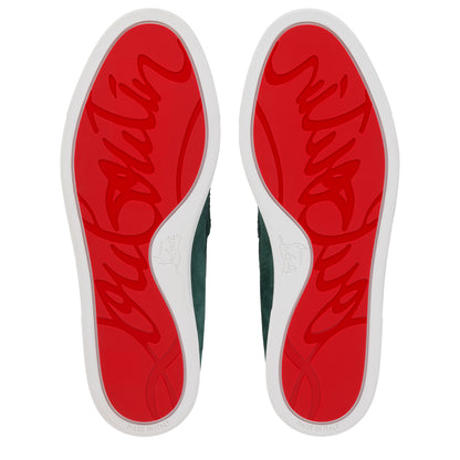 Christian Louboutin Chambeliboat Men Shoes | Color Green
