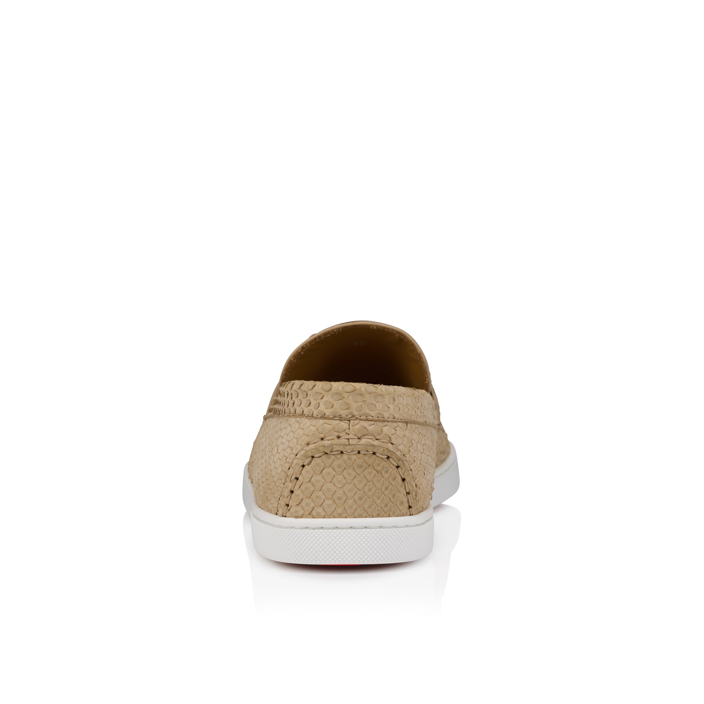 Christian Louboutin Chambeliboat Men Shoes | Color Beige