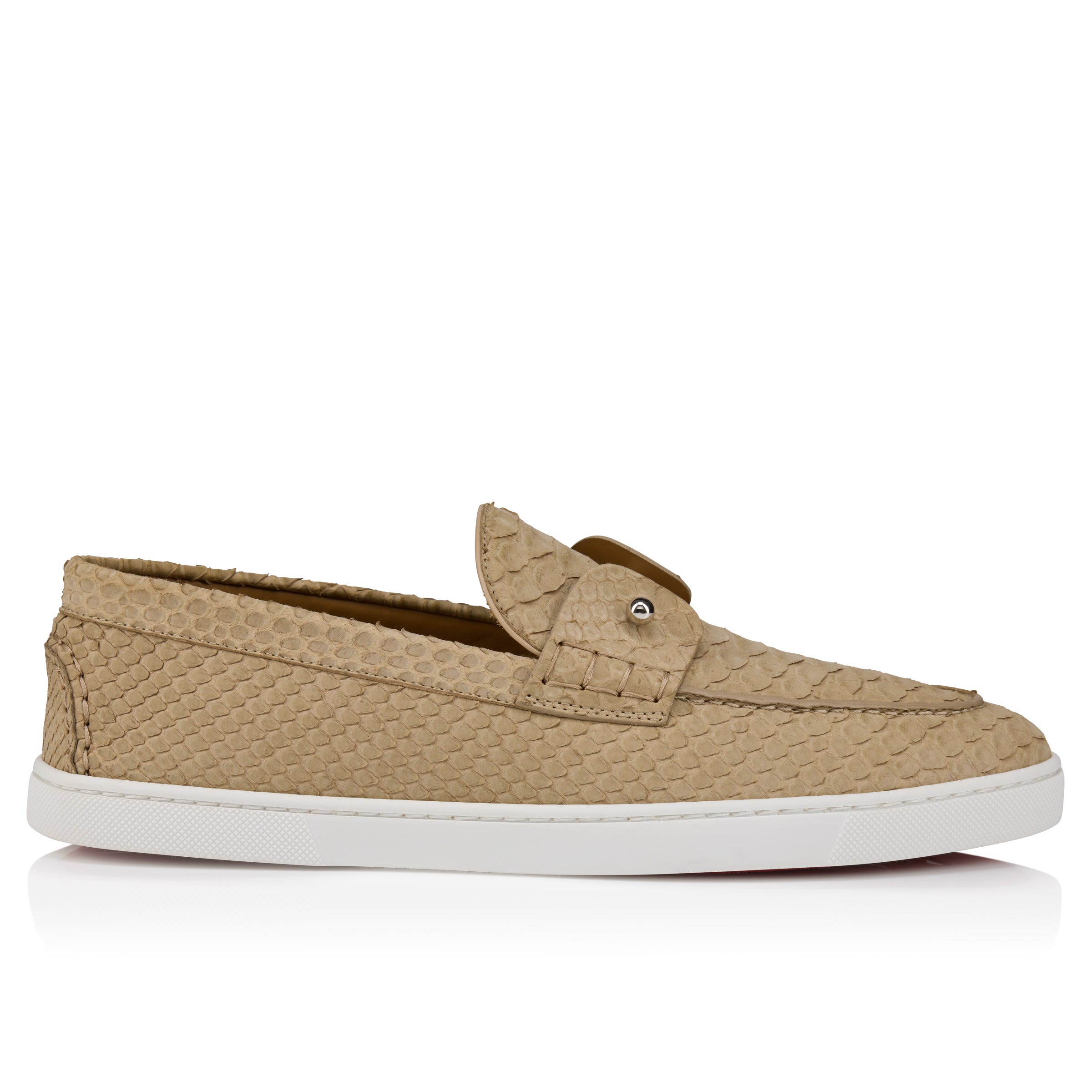 Christian Louboutin Chambeliboat Men Shoes | Color Beige