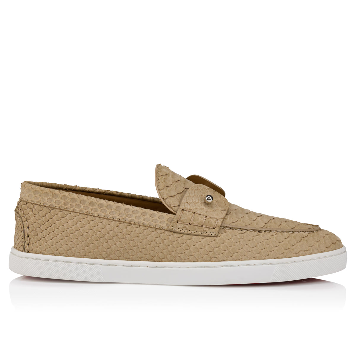 Christian Louboutin Chambeliboat Men Shoes | Color Beige