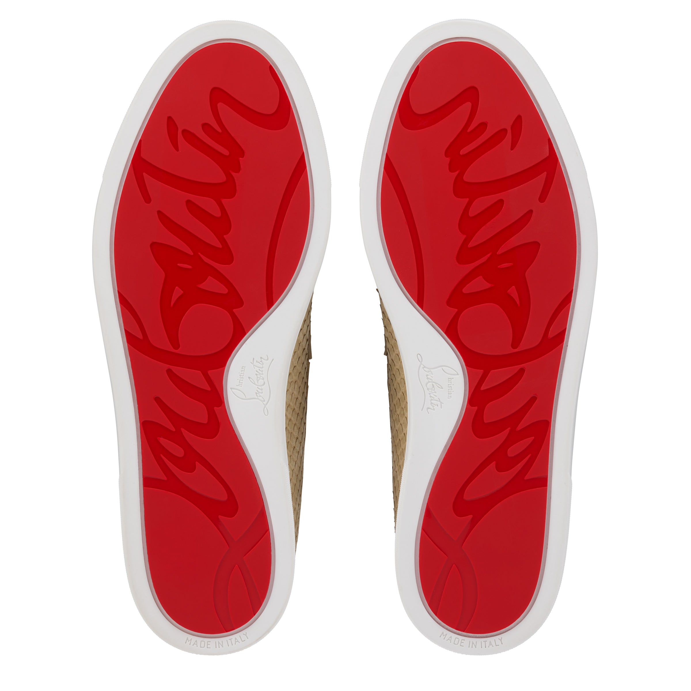 Christian Louboutin Chambeliboat Men Shoes | Color Beige