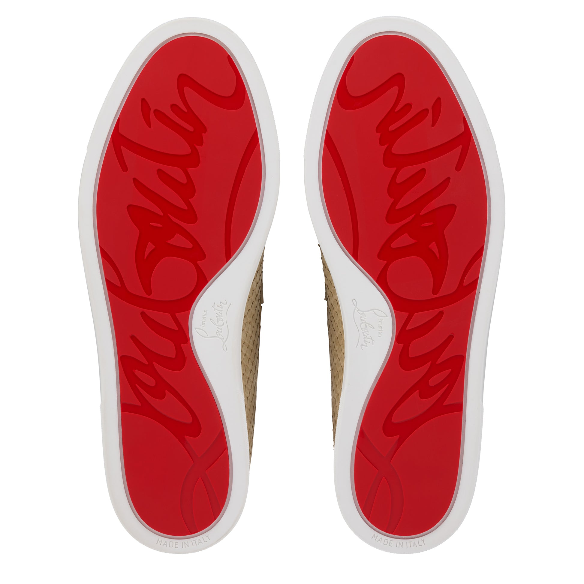 Christian Louboutin Chambeliboat Men Shoes | Color Beige