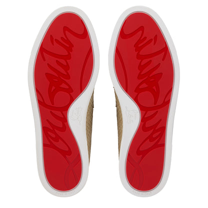 Christian Louboutin Chambeliboat Men Shoes | Color Beige