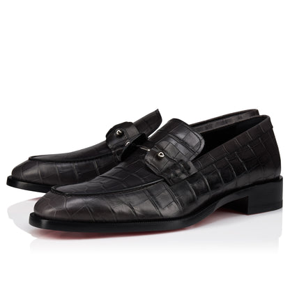 Christian Louboutin Chambelimoc Men Shoes | Color Grey