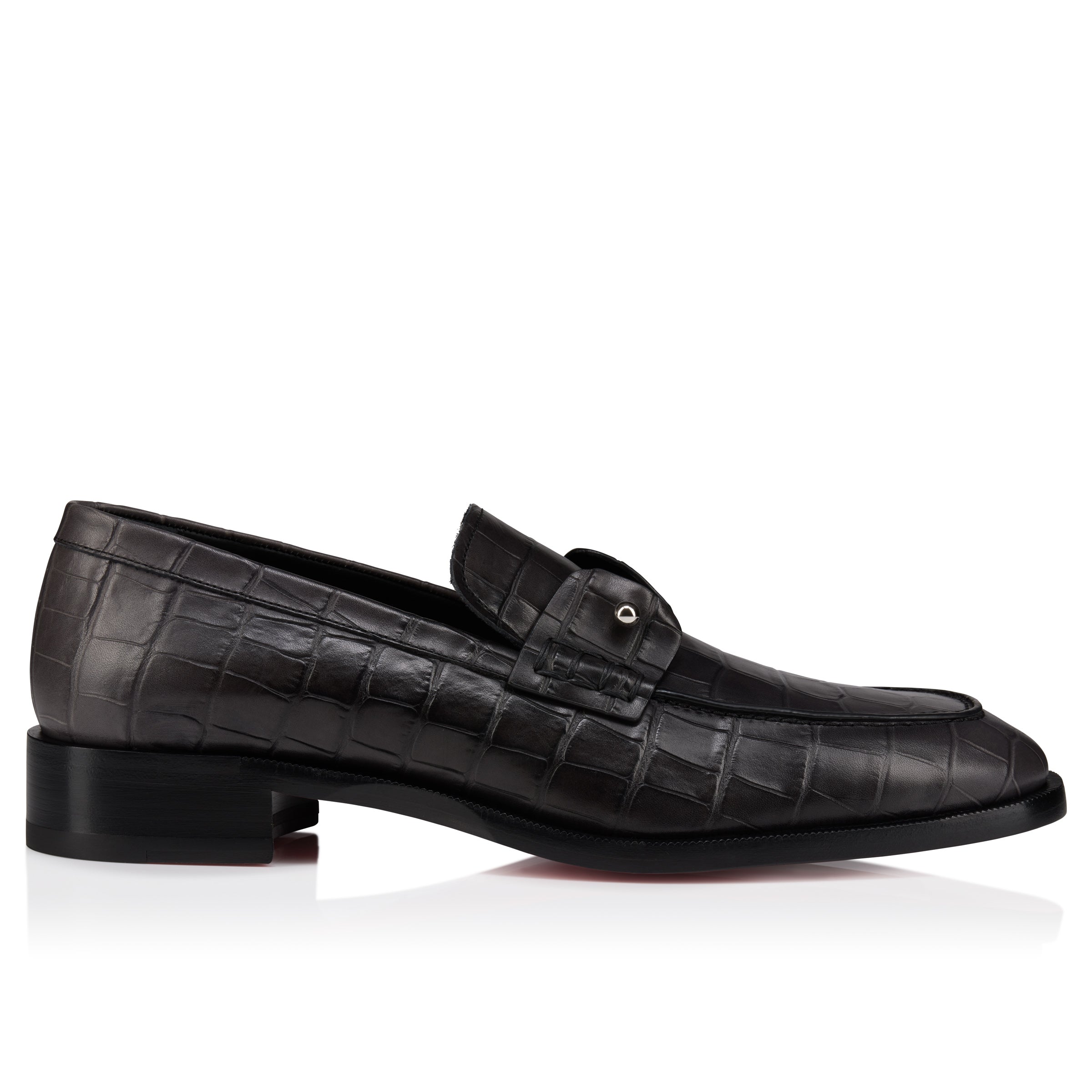 Christian Louboutin Chambelimoc Men Shoes | Color Grey