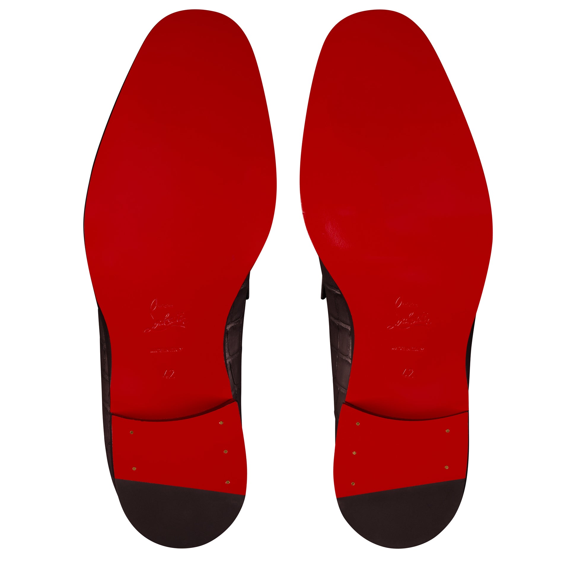 Christian Louboutin Chambelimoc Men Shoes | Color Grey