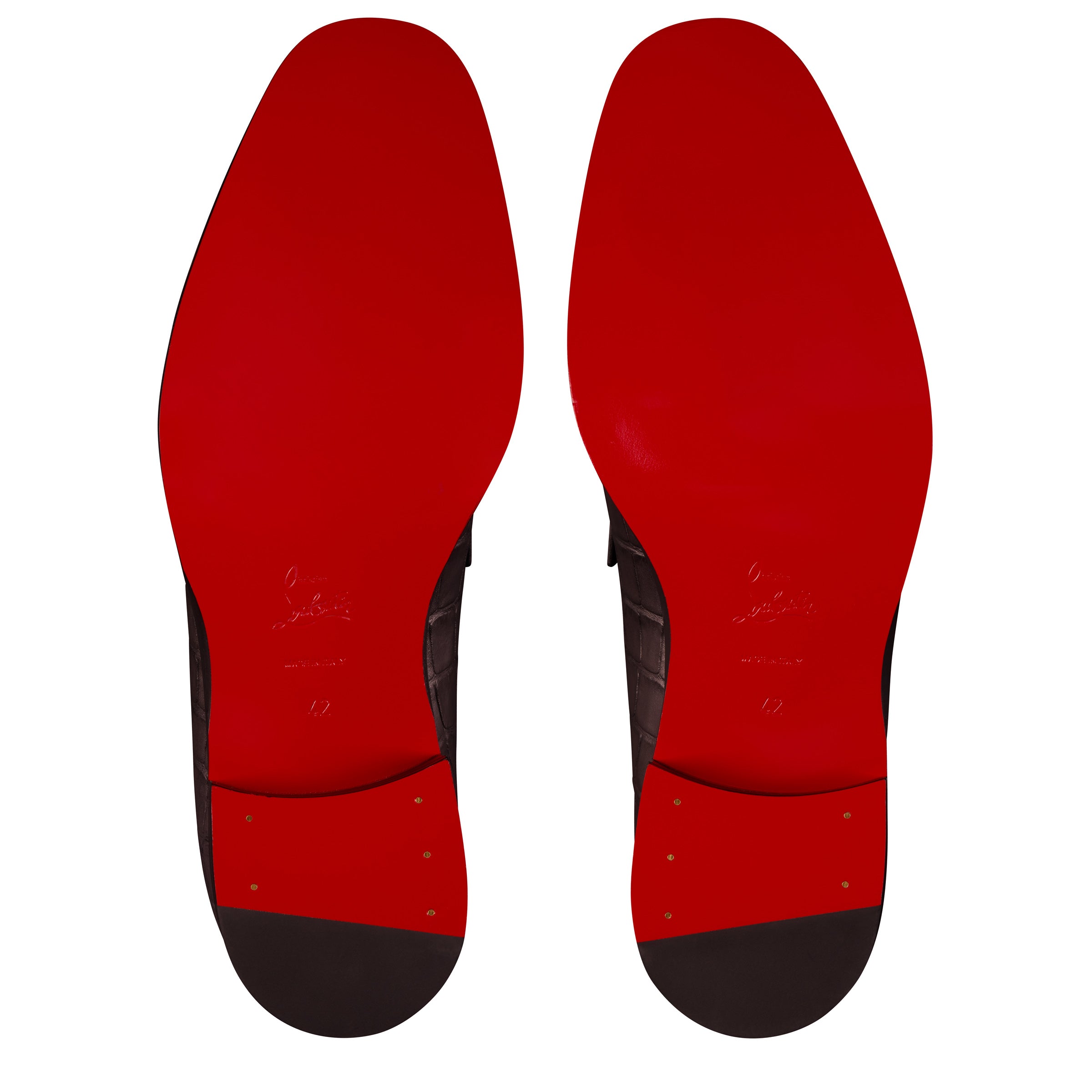 Christian Louboutin Chambelimoc Men Shoes | Color Grey