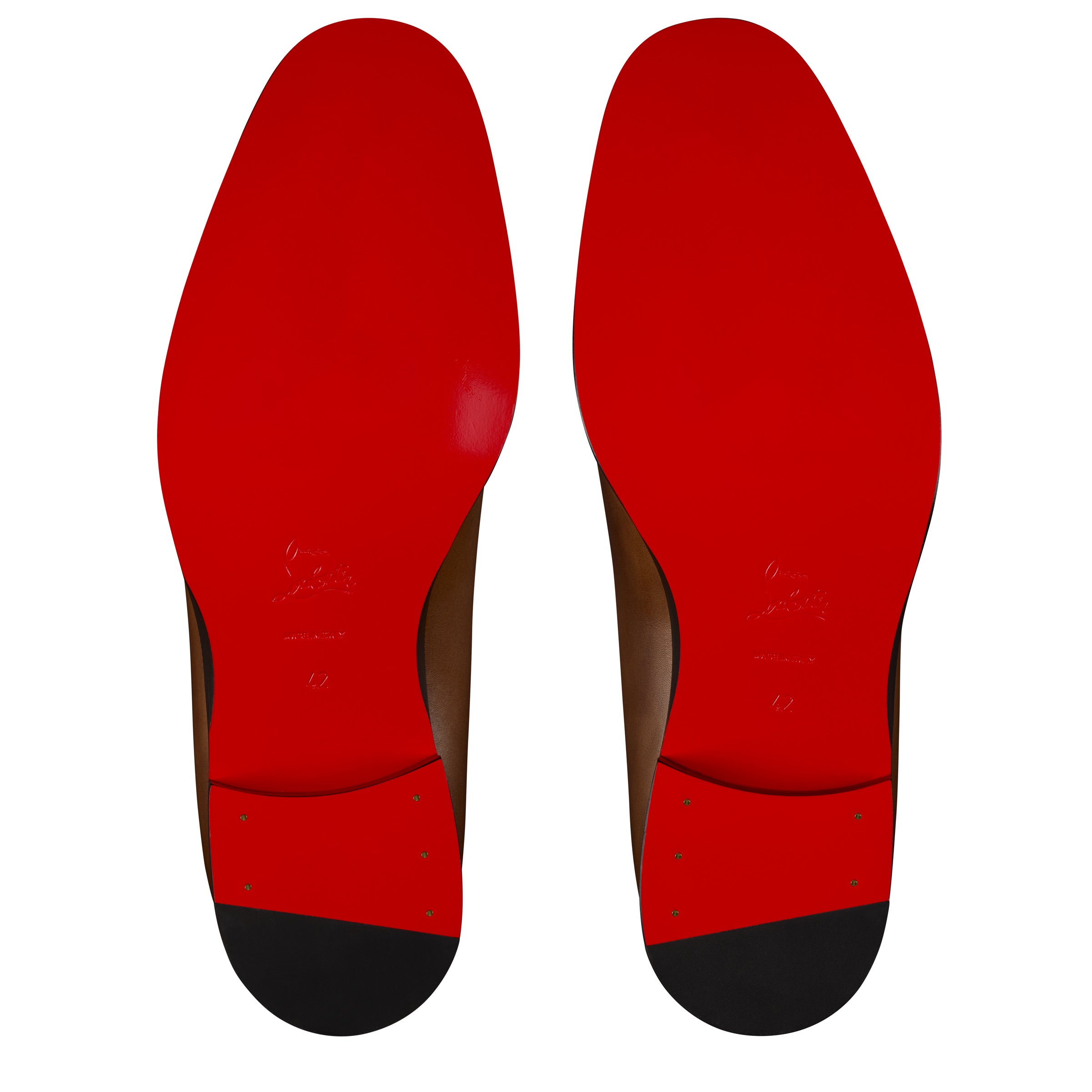 Christian Louboutin Chambelimoc Men Shoes | Color Brown