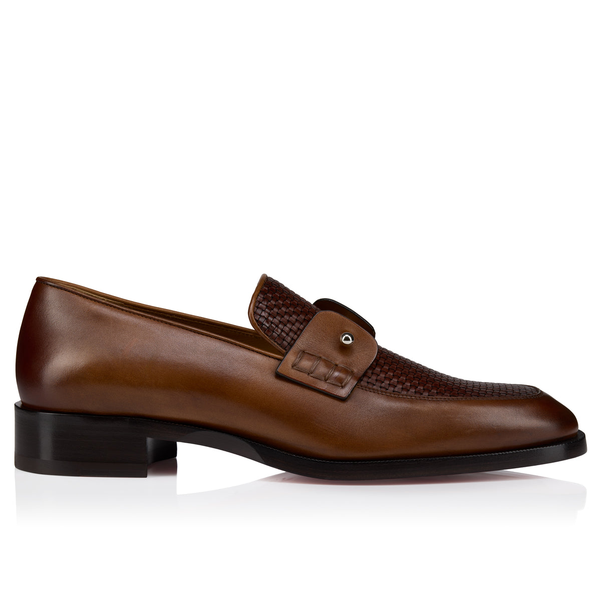 Christian Louboutin Chambelimoc Men Shoes | Color Brown New