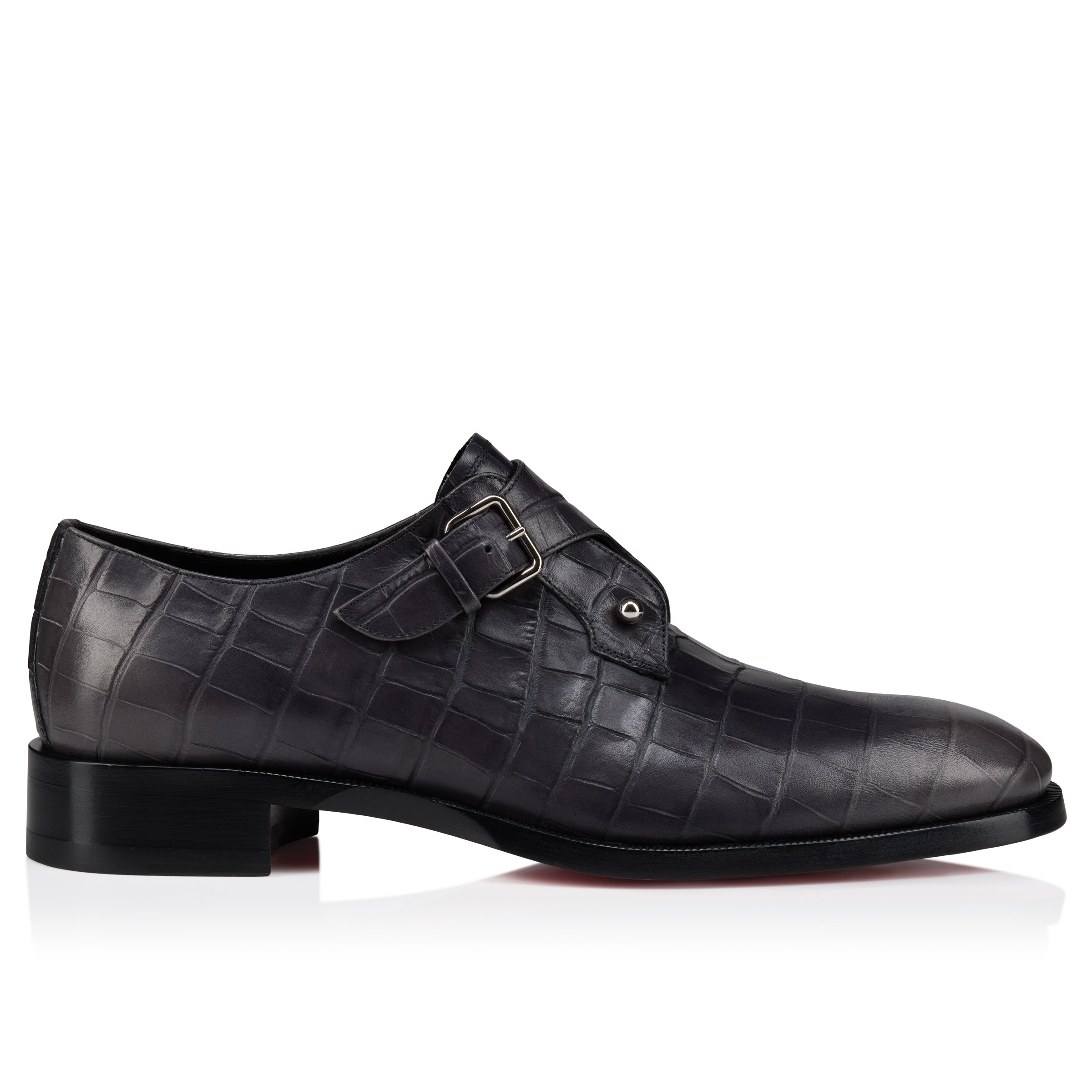 Christian Louboutin Chambelimonk Men Shoes | Color Grey