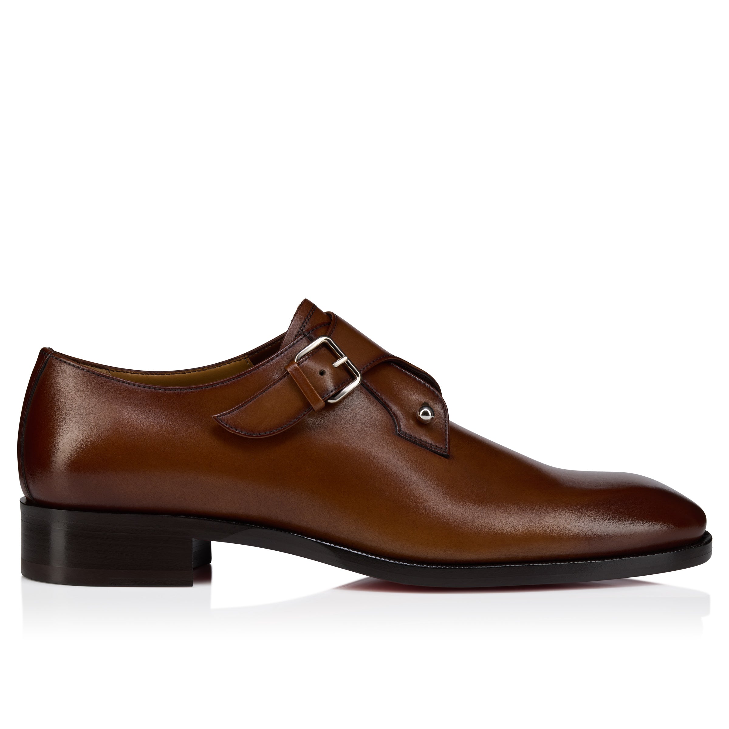 Christian Louboutin Chambelimonk Men Shoes | Color Brown New