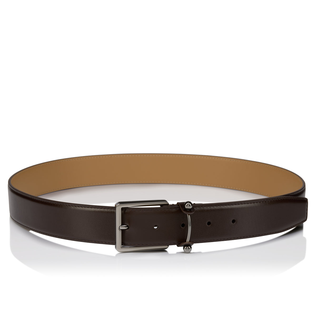 Christian Louboutin Chambeliss Men Belts | Color Brown New